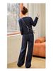 2025 Spring Fashion: Chic Cardigan and Wide-Leg Pants Set for a Youthful Look - AH2650