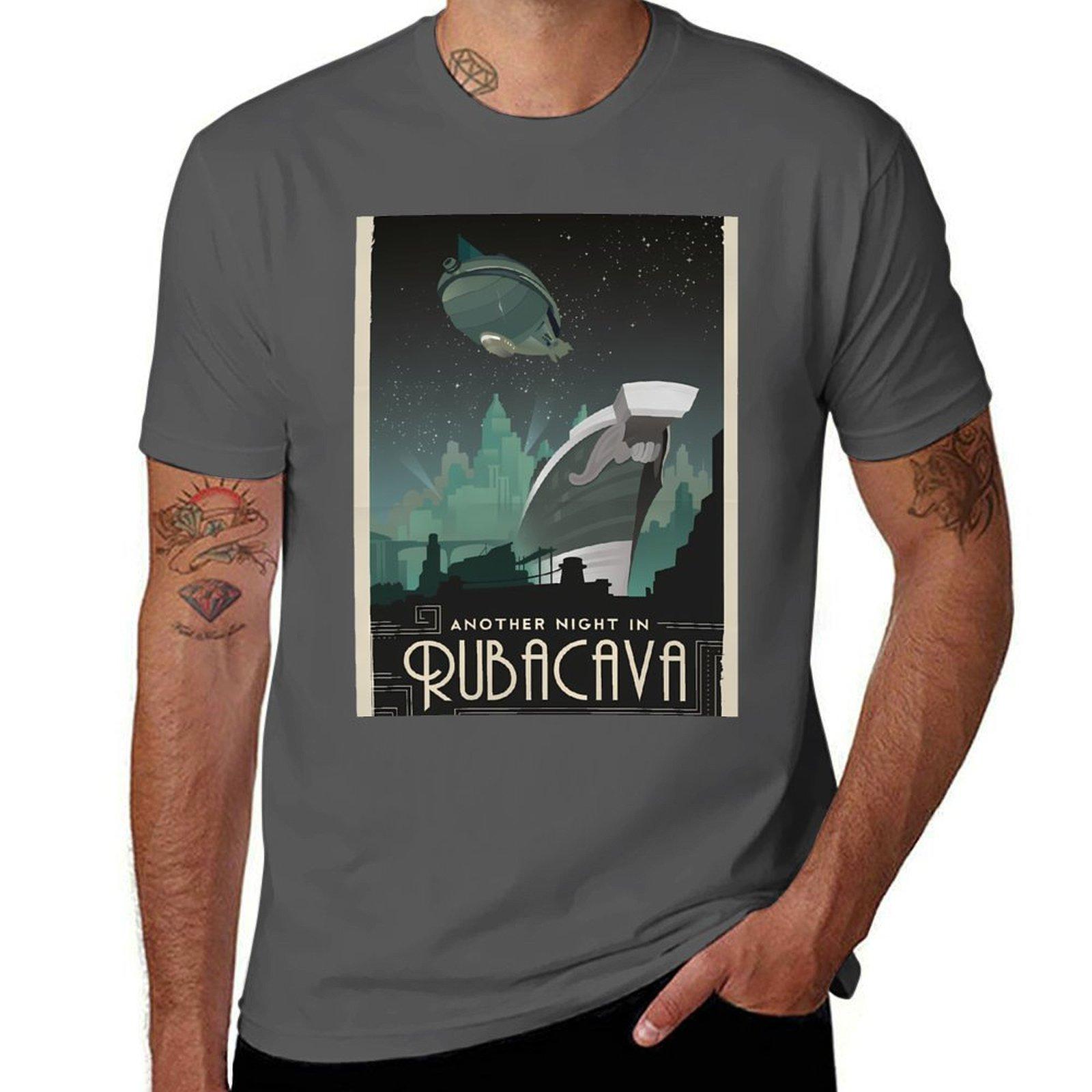 

Grim Fandango Travel s - Rubacava T-Shirt t shirts for man cotton soft printed t shirts for man mens graphic t shirts T-Shirt 4XL