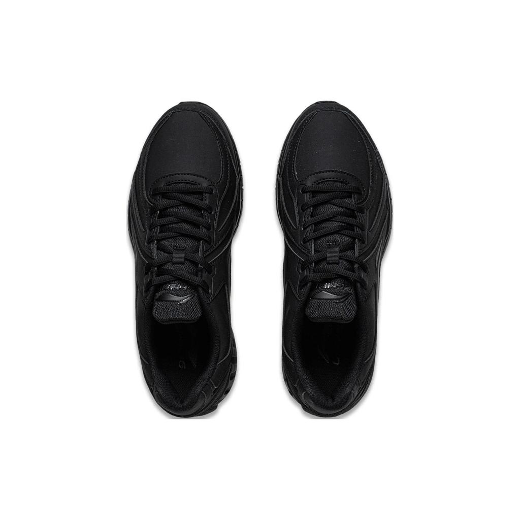 Li Ning Zero March 7th Cushioning Slip Resistant Lightweight Low top Running Shoes Men's Black ARBS009-5