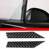 Carbon Front Triangular Window Divider Trim Sticker For Mazda MX-5 Miata 16-23