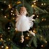 Small Pendant Plush Doll Pendant Plush Xmas Hanging Decorations Christmas Tree Pendant  Home Decor