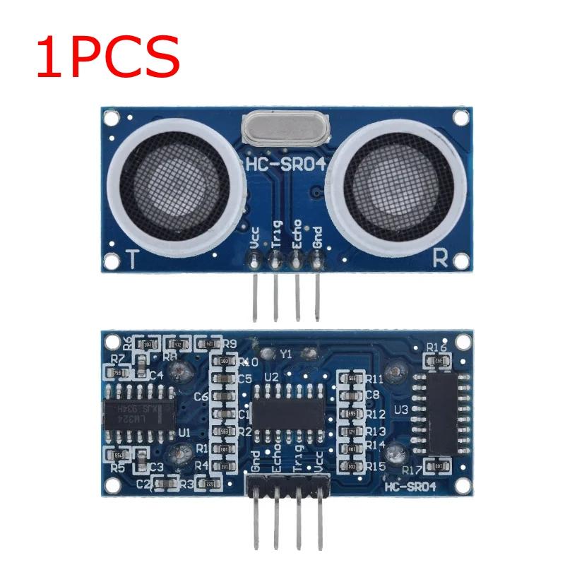 TZT Ultrasonic Module HC-SR04 Distance Measuring Transducer Sensor for Arduino Ultrasonic Wave Detector Ranging Module