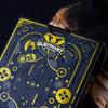 Elephant Playing Cards Cyberpunk Gold Playing Cards Card Distry Deck for Kids Adults Cool Playing Cards with Card Game Poker Cyberpunk Cards & E-Book