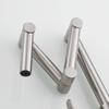 Brass Nickel Folding Kitchen Sink Faucet Retractable Rotary Hot And Cold Mixed Water Faucet Deck Mounted Wash Basin Sink Tap