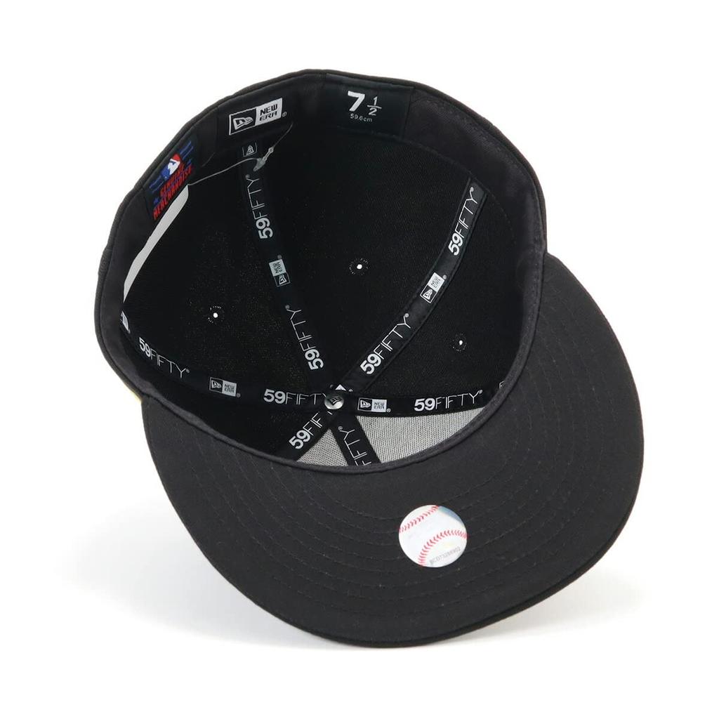 New Era New Era Cap MLB New York Yankees NY 7 5950 NEYYAN BLK MGLD 25J Black/Gold 1/8