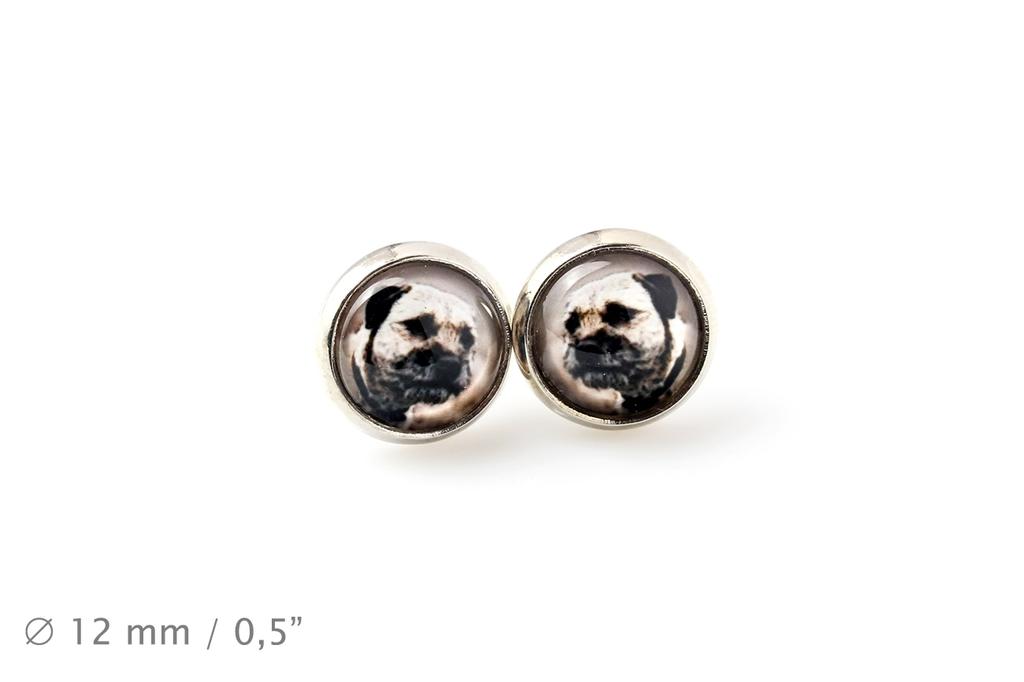 Border Terrier - earrings your photo handmade, own photo, jewelry from the Art.-Dog brand