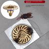 Backflow Preventer Shower Floor Drain Dectable Fast Drainage Floor Drain  Bathroom Supplies