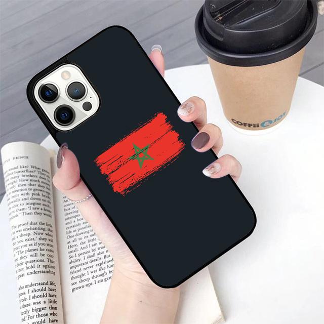 

Morocco Flag Phone Case For Apple iPhone 17 Air Pro Max Plus Coque For iPhone 17 Air 14 15 16 13 12 Max Cover iPhone 12or12pro
