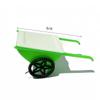 3Pcs 1/12 Dollhouse Accessories Miniature Gardening Cart Bucket Cart Model Doll House Home Decoration