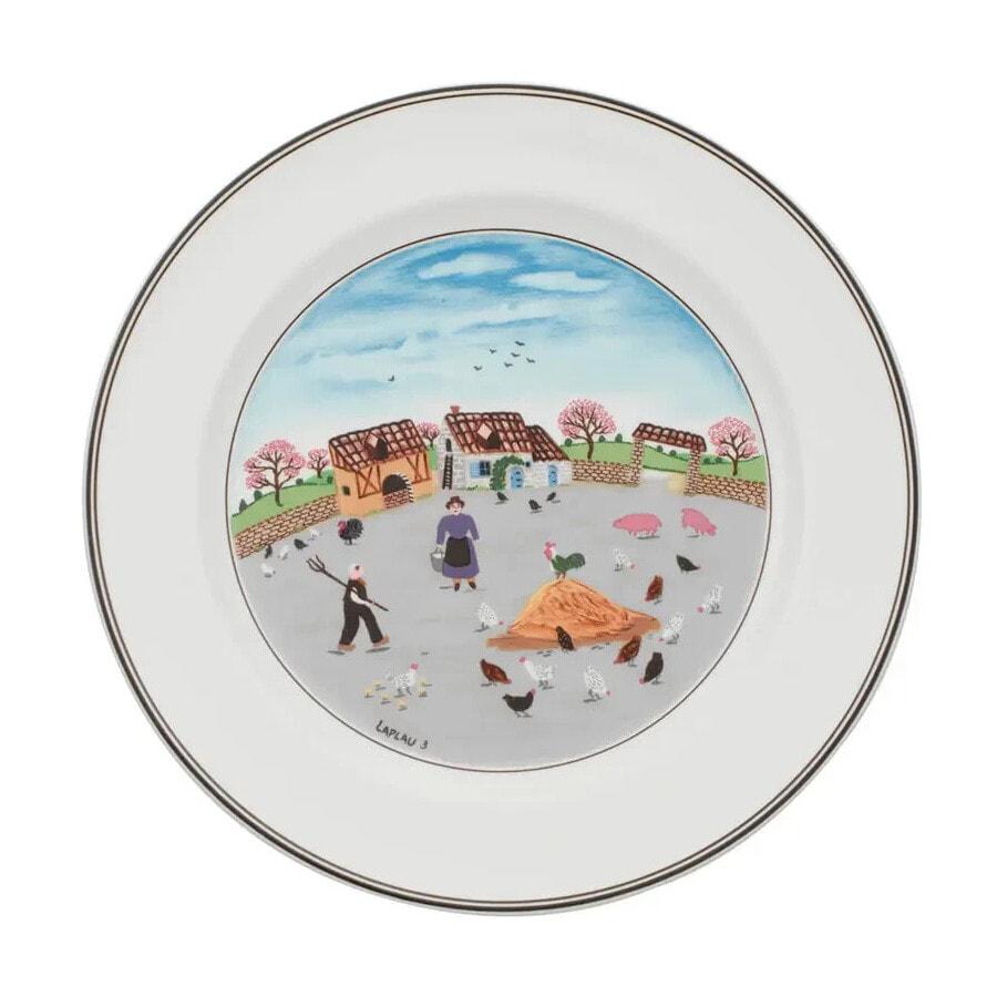

Специальный тарелка Villeroy & Boch Design Naif Двор с курочками 27 см