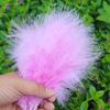 50Pcsdiy Color Feather Full Fleece Turkey Feather Clothing Antique Headdress Pet Toy Handicraft Decoration