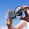 JJC Magnetic MagSafe Compatible Smartphone Lens Filter Adapter for iPhone iPhone 14 14 Pro and iPhone 14 Magnetic Lens Filter Stand with Standard