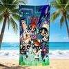 1Pc Powerpuff Girls Adventure Beach Towel, Quick Dry, Multi-Use for Beach Pool Gym Yoga Home Travel, Christmas, Halloween, Xmas Gift M929261