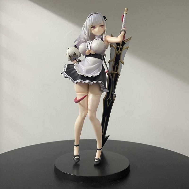 

Azur Lane Dido Maid Figurine Standing Pose Anime Girl Light Cruiser Boxed Collectible Statue Desktop Decoration For Anime Game Fans