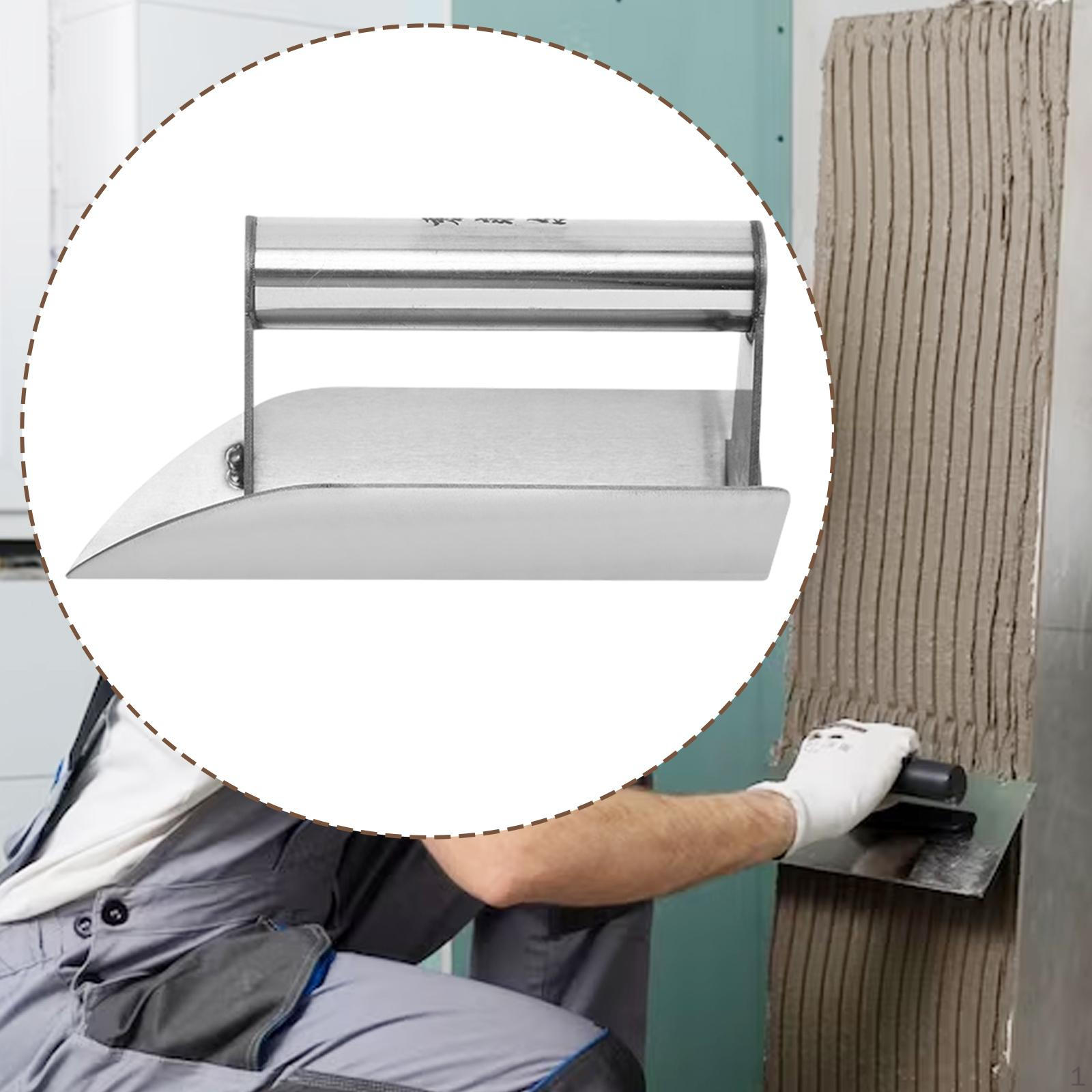 

Угловой шпатель, инструмент для штукатурки под углом 90 градусов, прочный с ручкой для деревообработки Inside Corner