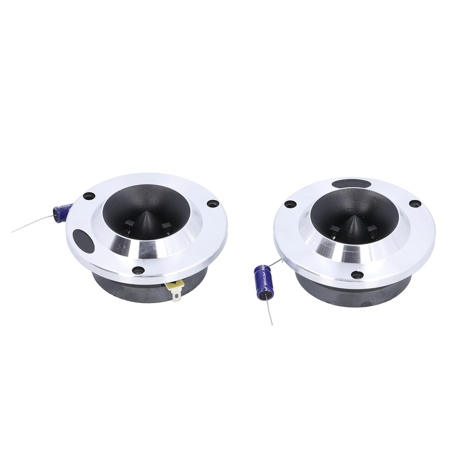 

Pair Car Audio Speaker 4in Round 92dB 12V 150W High Sensitivity Sound System Universal