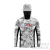 Pelagic fishing suit summer outdoor sunscreen suit camouflage fishing suit cover Luya hooded fishing shirt quick drying