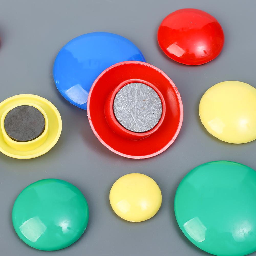 Magnetic Bead Round Refrigerator Fridge Whiteboard Magnets Buttons for Office School Home Room DIY Decoration Magnetic Studs