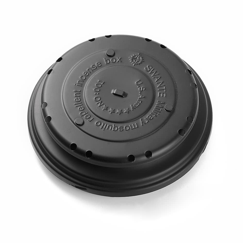 Tactical Mosquito Trap, Mosquito Coil Tray, Camping Mosquito Coil, Portable 135x40mm