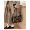 Crossbody Bag Women PU Vintage Lock Daily Commute