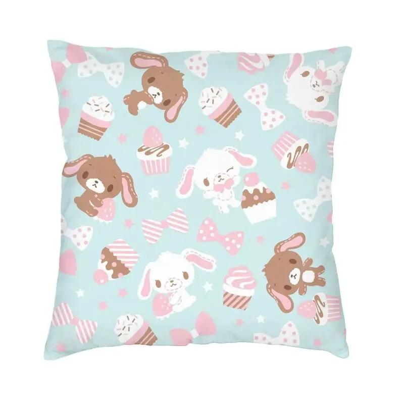 Kawaii Bunny Sugarbunnies Cushion Covers Sofa Home Decorative Anime Cartoon Square Throw Pillow Case 45x45