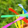 Resistant Toys Outdoor Game Set Plastic Dragonfly Mini  Copt Helicopter Dragonfly Propeller