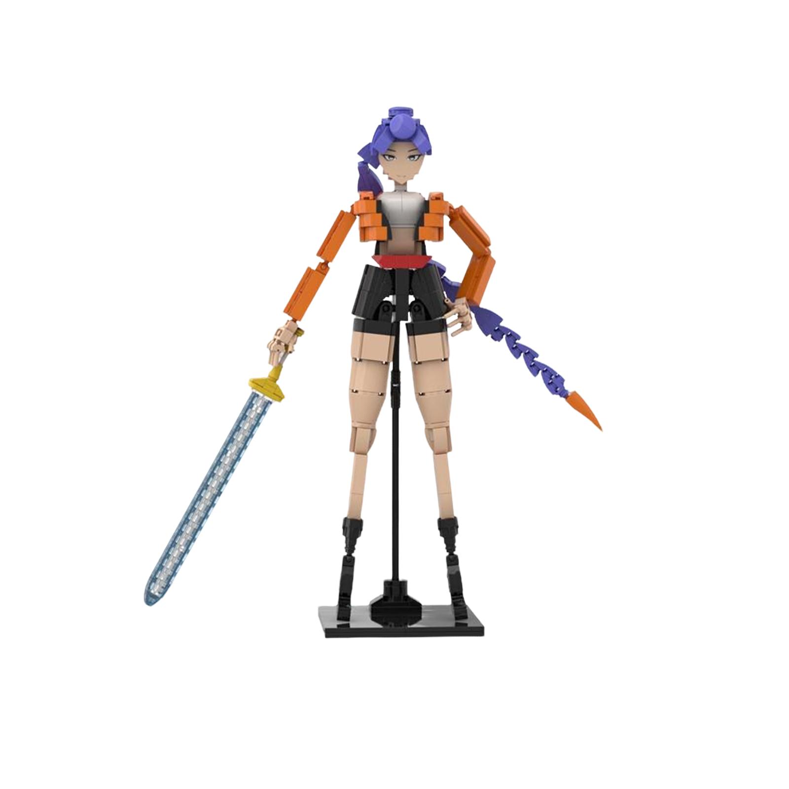 

Сборная фигурка - Креативная аниме-модель ручной работы, подходит для демонстрации и коллекционирования, подарки. One Size