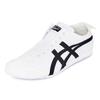 Onitsuka Tiger Mexico 66 Slip-On Comfortable Non-Slip Lightweight Low-Top Casual Shoes Unisex sneaker White Black D342Q-0190