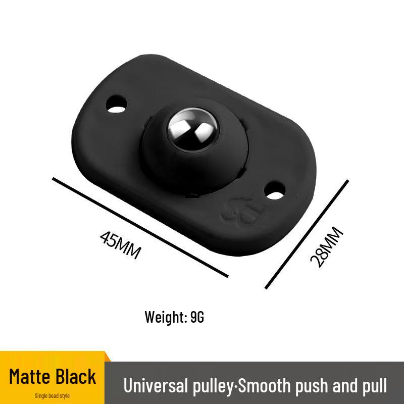 Universal Silent Rolling Caster Wheels - No-Drill Furniture Movers