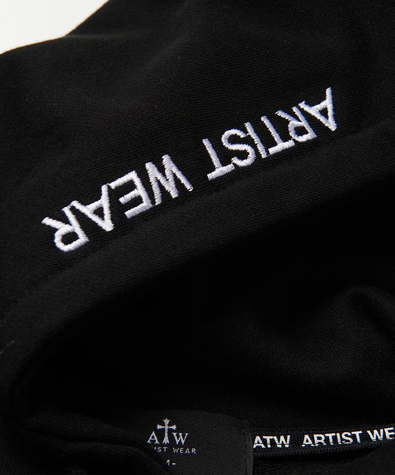 Artistwear [Atw X Twoface] Space Out Zip-Up Hoodie_Bk