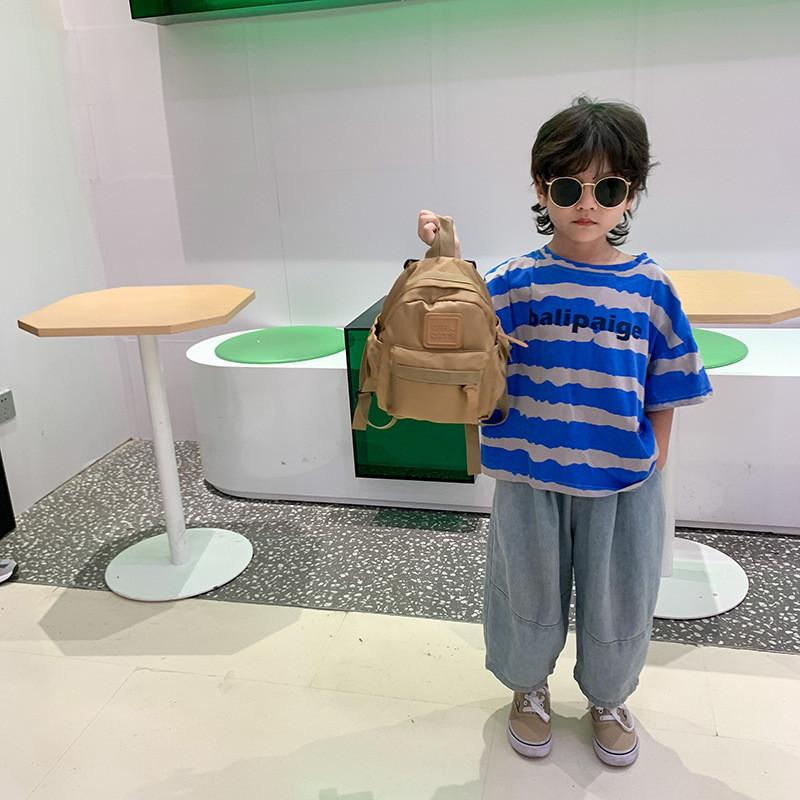 Cute Korean Style Lightweight Oxford Cloth Backpack For Toddler Kids Boys And Girls