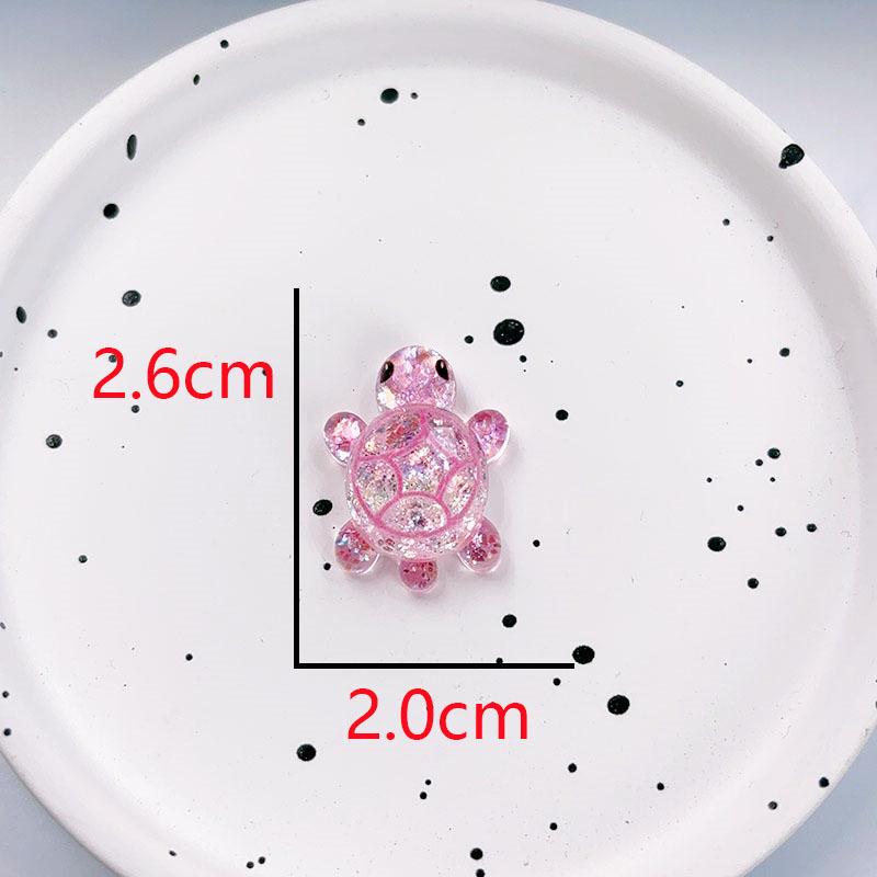 Flashing Resin Luminous Turtle Ornaments - Large & Small DIY Accessories