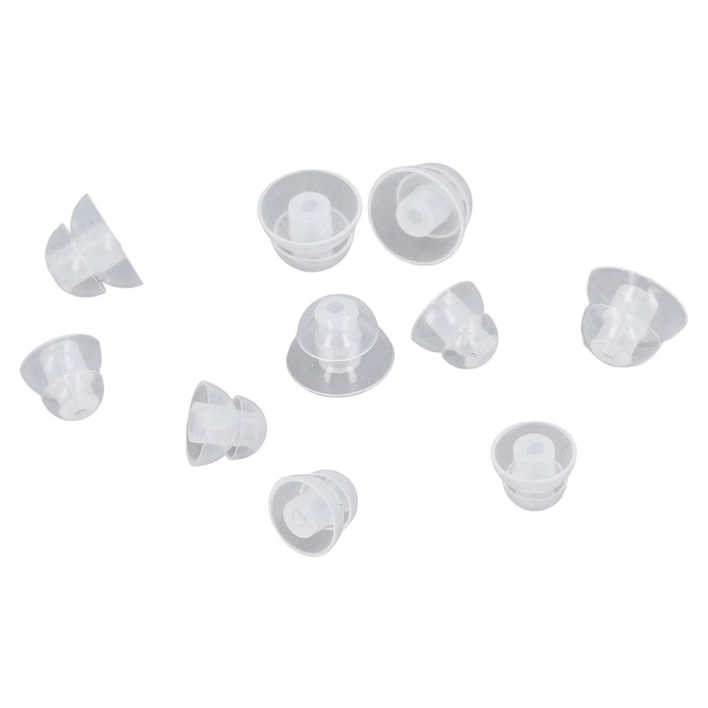 20pcs Sound Aid Earbuds Silicone Ear Tips Replacement Soft Comfortable Pocket Sound Aid Domes for
