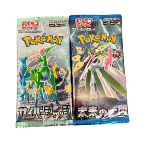 Set of 4 Random Pokemon Japanese Booster Packs.