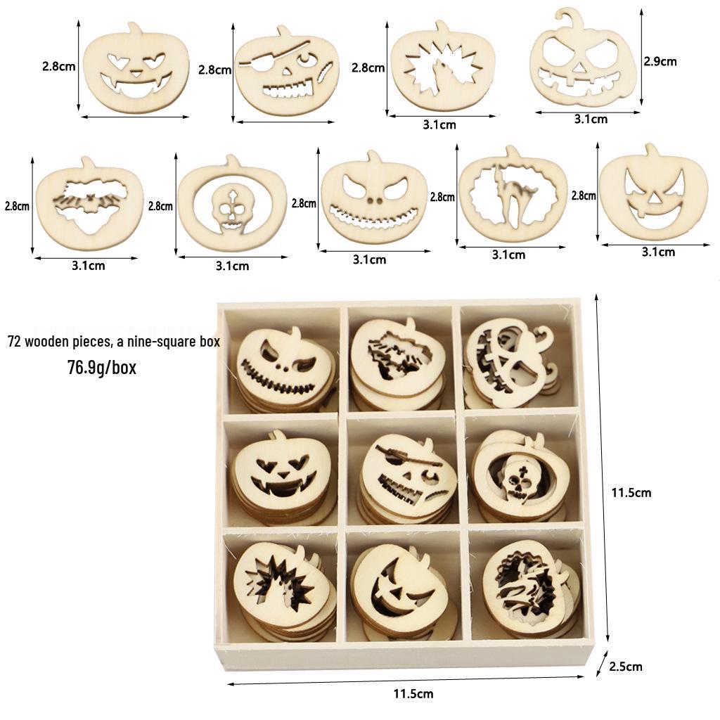 DIY Holz-Halloween-Dekorationen: Kreatives Basteln & Hängende Dekorationen für Feste