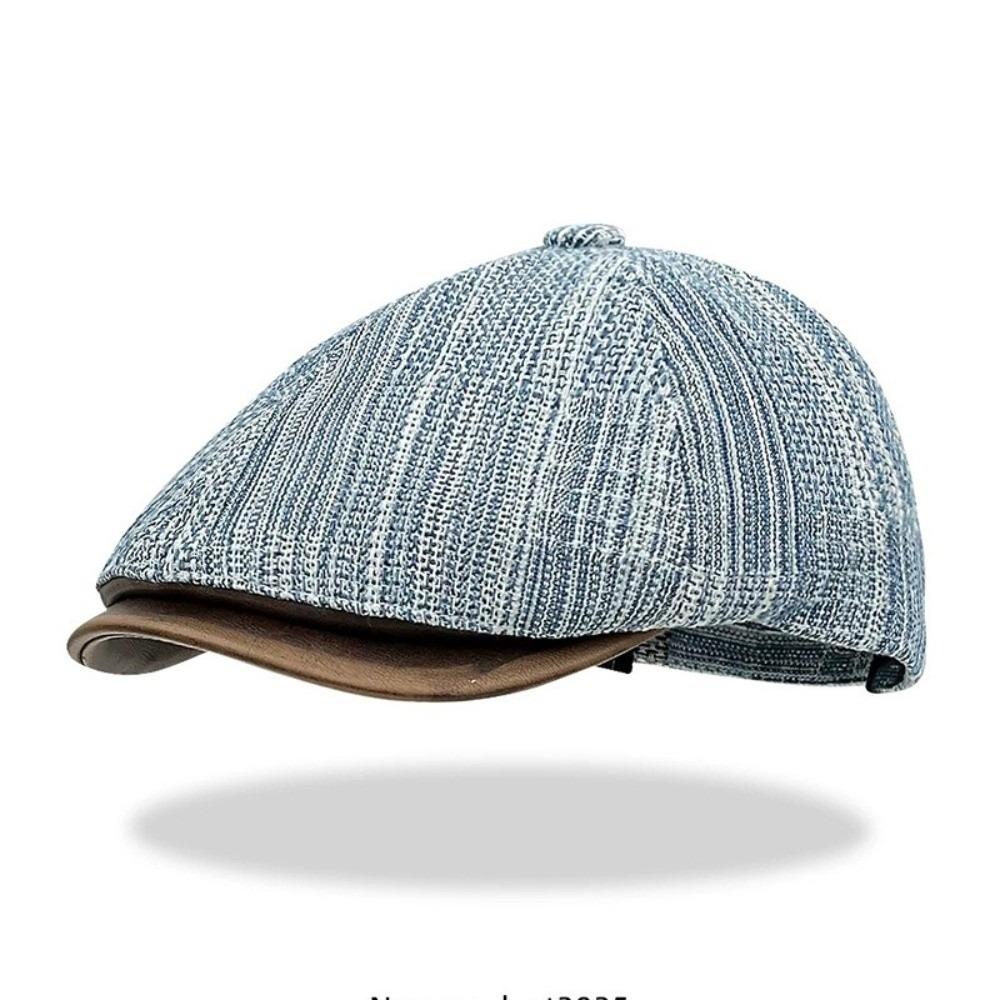 Retro Cowboy Beret Y2k Painter Cap Korean Denim Beret  Unisex