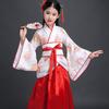 Chinese Style Childrens Hanfu Costume With Taffeta Fabric For Ethnic Dance Performances