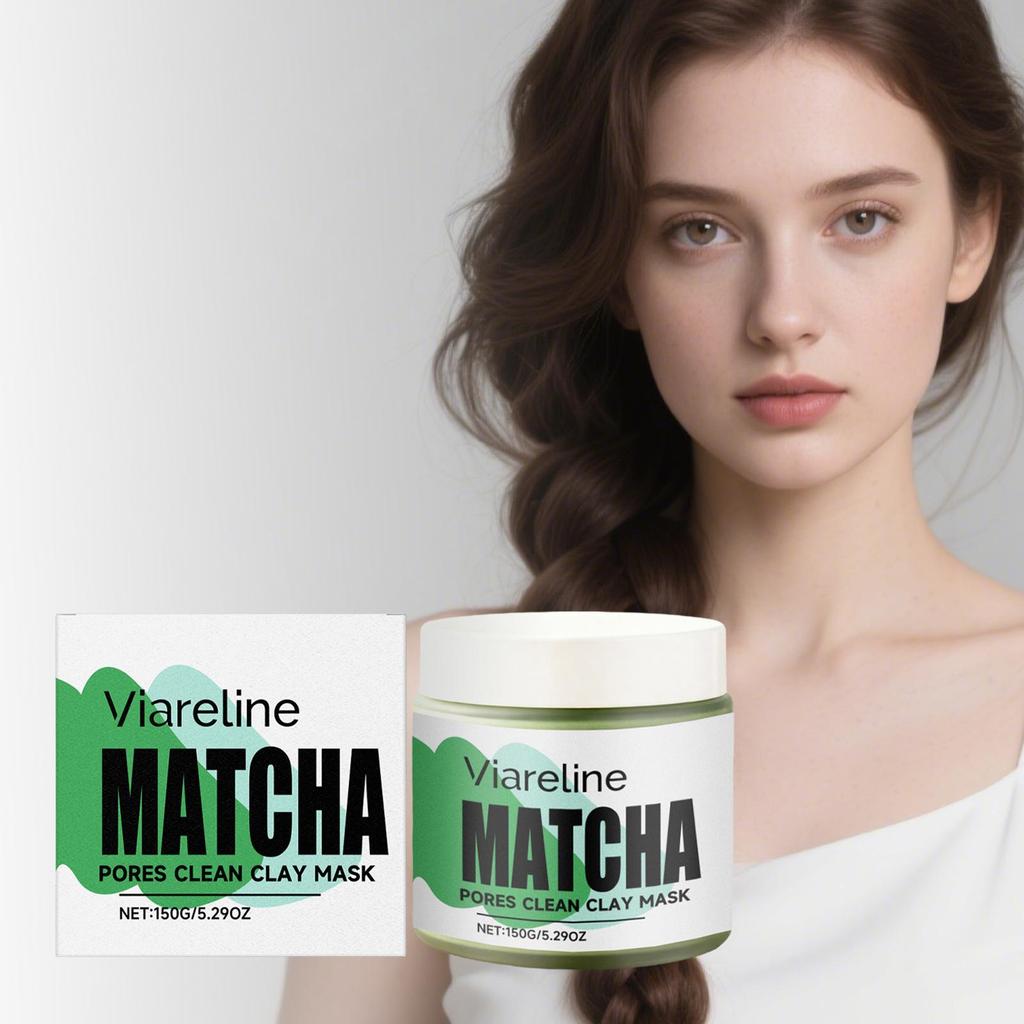VIARELINE Matcha Gentle Pore Cleansing & Moisturizing Facial Mud Mask
