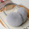 Natural 100% Rex Rabbit Fur Earmuffs Winter Accessories for Women Winter Ear Muffs Fluffy Earmuff Ear Cover for Winter