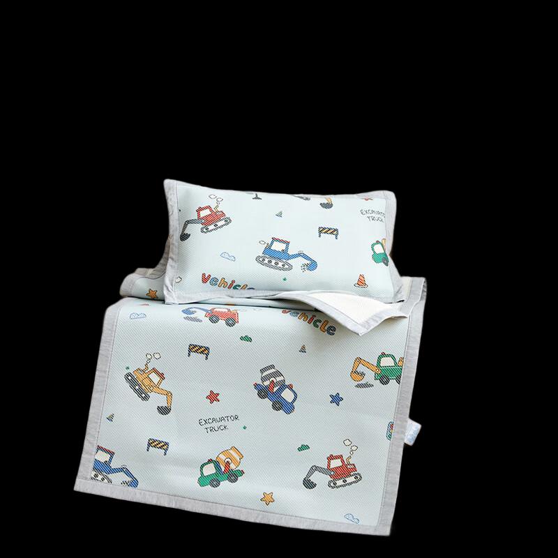 Dinosaur Baby Washable Ice Silk Rattan Summer Cooling Mat