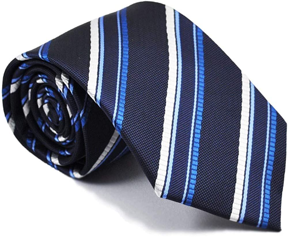 

[HAVILAH MODE] Long Tie, Dark Navy, Blue, Light Blue, White, Washable, Suitable for Business, Job Hunting, Weddings, Father s Day [M817]