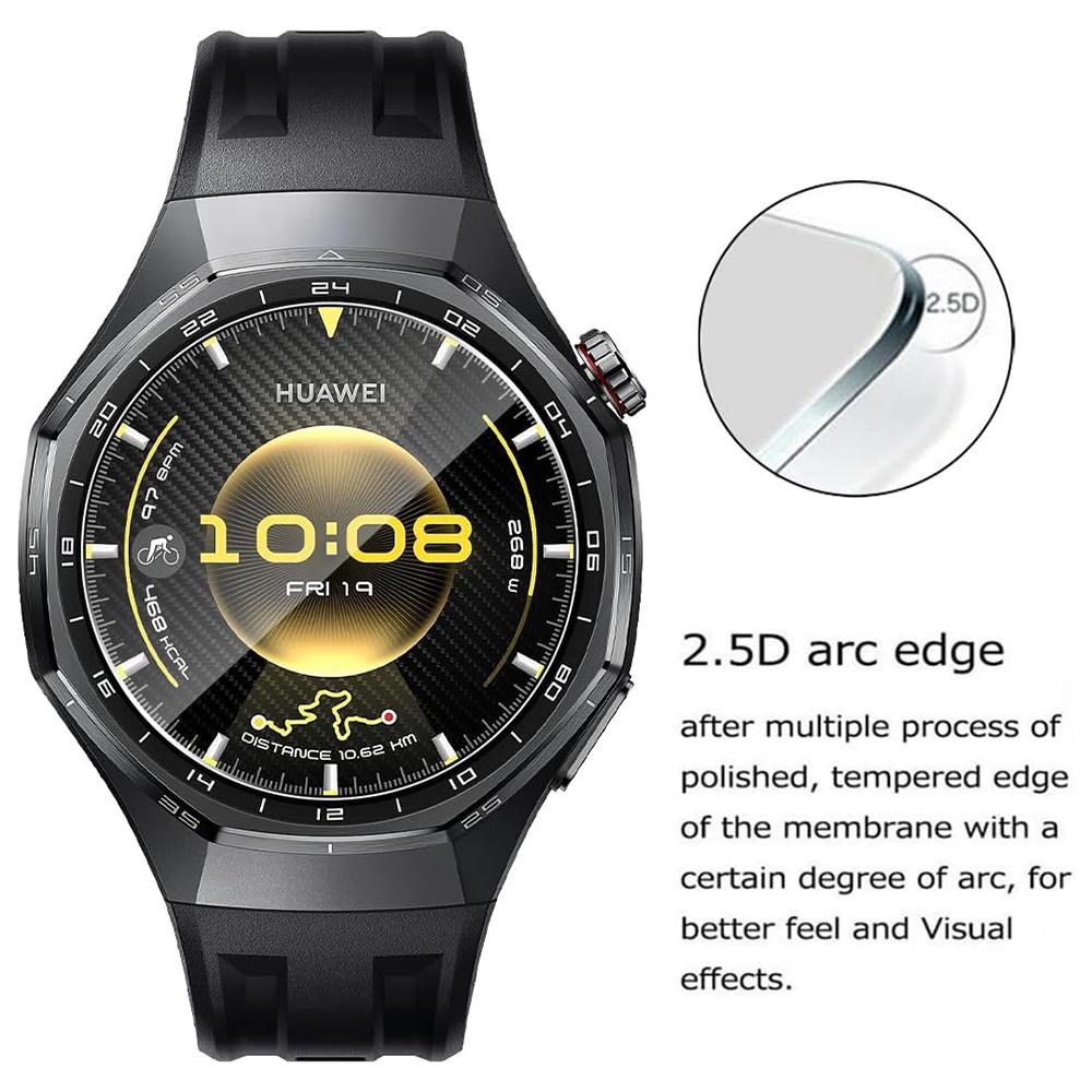 3Pcs For Huawei Watch GT 6 Pro 46mm TPU Watch Screen Protector Anti Scratch HD Clear Hydrogel Film