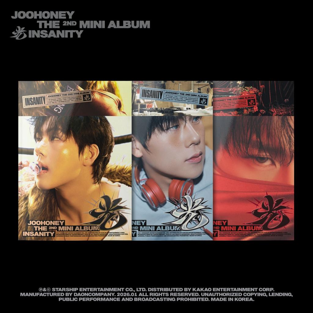 JOOHONEY (MONSTA X) [GWANG : INSANITY] 2nd Mini Album