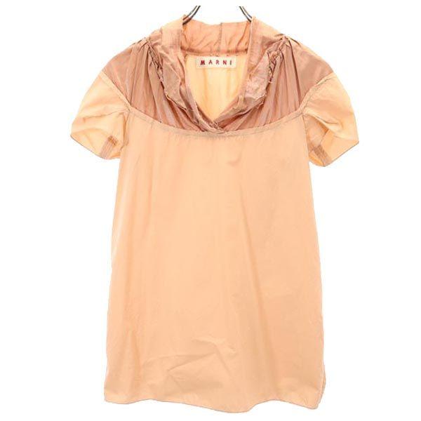 MARNI made in Italy Short sleeve cut off Cut 40 salmon pink Women Used