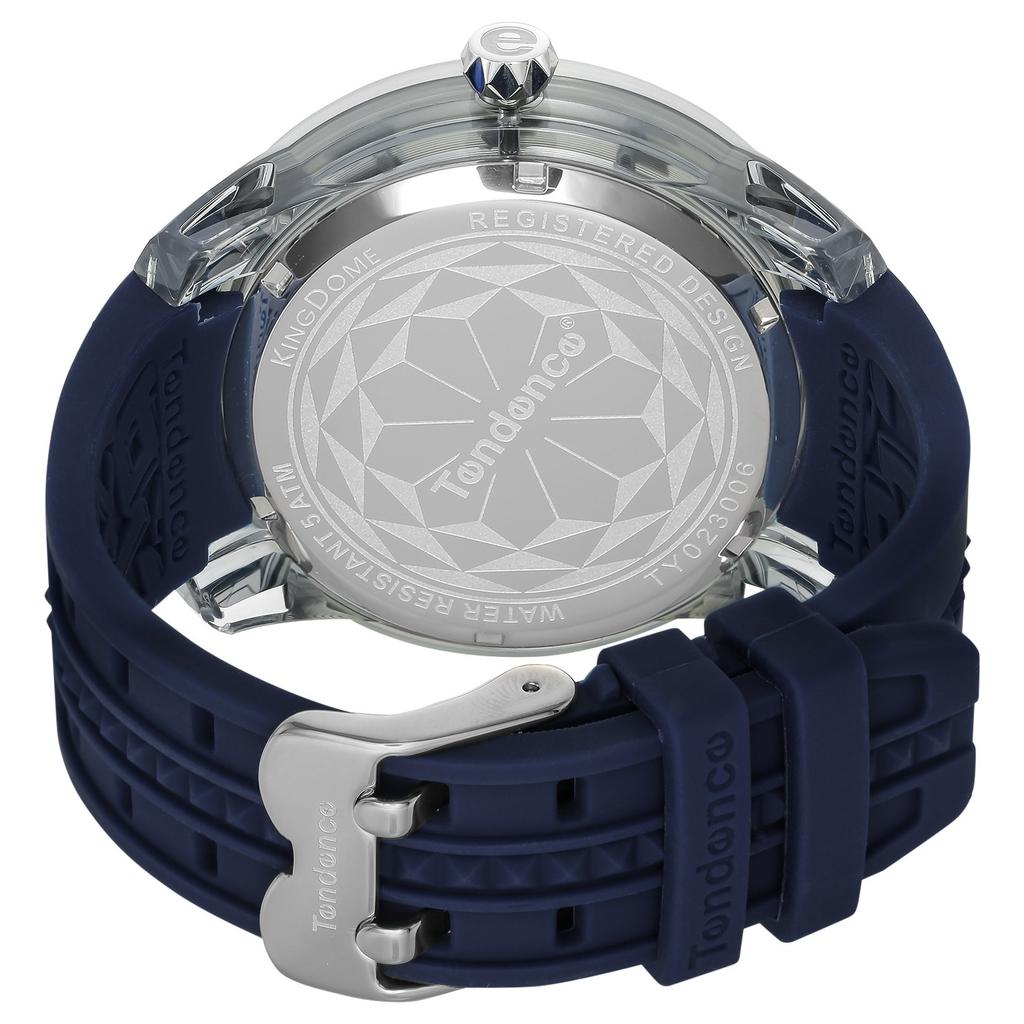 Hodinky King Dome King Dome Černý ciferník Polyamid Minerální sklo Quartz 50MM [Tendence] TY023006-NV Pánské [Položka]