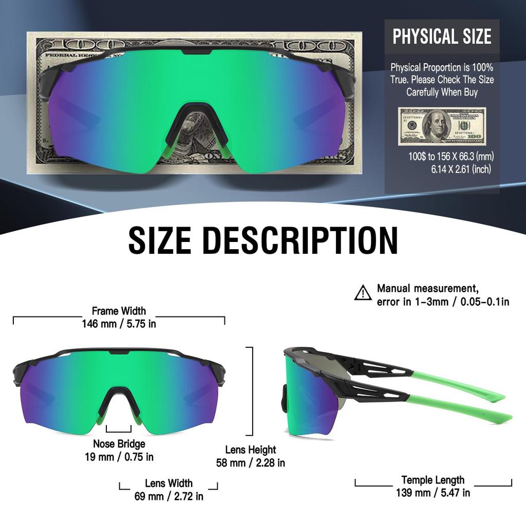 Óculos de Sol Esportivos Polarizados UV400 para Esqui 0038 [DUCO] Masculinos, Proteção, Ciclismo, Baseball, Tênis, Dirigindo, Corrida, Pesca, Golfe, Maratona,