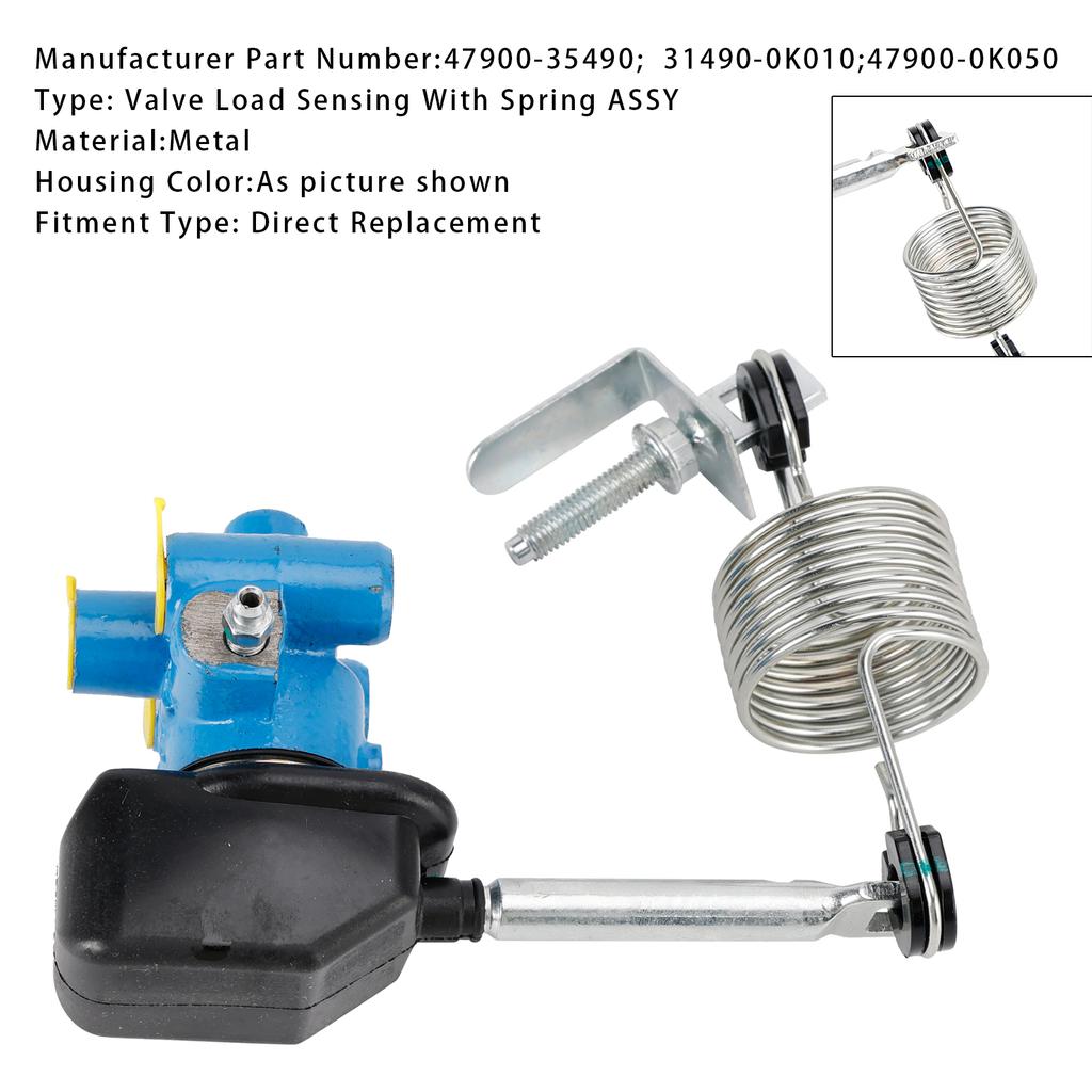 Zawór czuły na obciążenie hamulca z zespołem sprężyny do Toyota 4Runner Hilux 1995-2015
