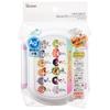 Skater Bento 360ml Fluffy Made in Single Dishwasher and Microwave Colorful Children's Box, Capacity, Lid, Japan, Tier, Safe, Peach, QAF2BAAG-A
