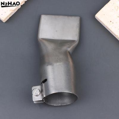 40MM Flachdüse aus Edelstahl für Heißluftschweißdüse Hohe Temperaturbeständigkeit PVC-Schweißszene