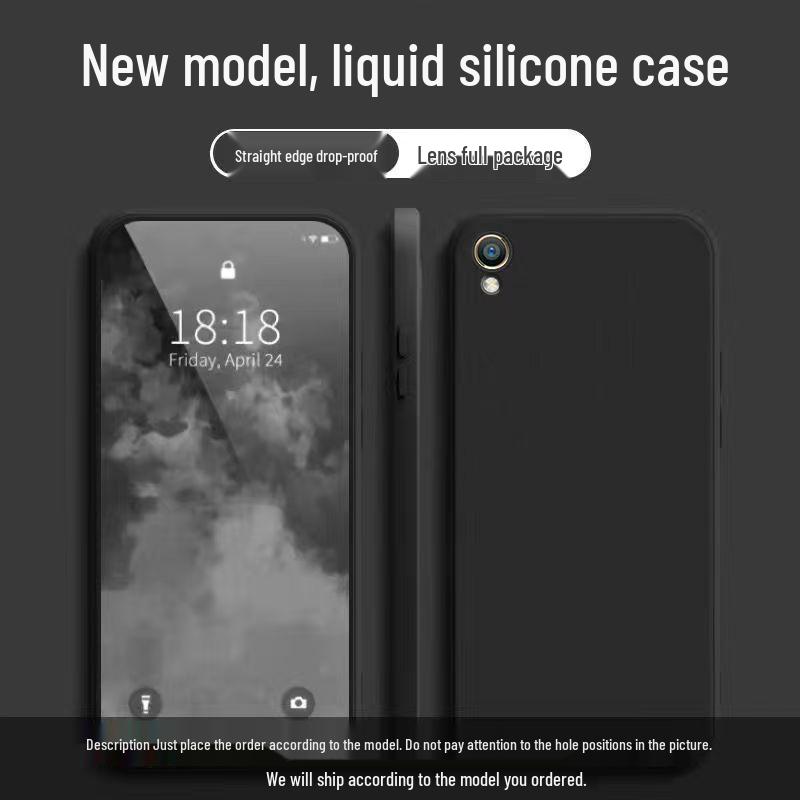 OPPO R9 Plus Case: Solid Color, Full Coverage, Liquid Protective Soft Case, New Model